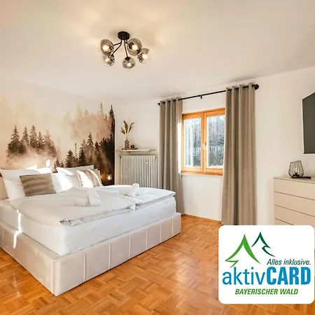 Lägenhet Bergblick & Altbau-charme I 2 Balkone I Aktivcard - 130 Erlebnisse Inklusive I Parkplatz Bodenmais