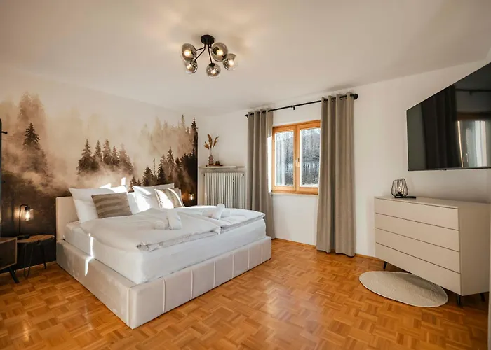 Flatventure 75qm Altbau-charme Mit Panorama-bergblick I 2 Balkone I Parkplatz I Aktivcard Mit 130 Gratis-erlebnissen Bodenmais