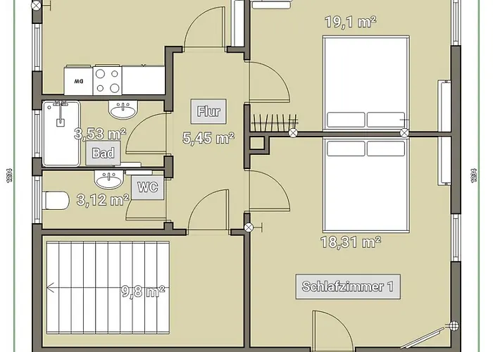 Apartamento Flatventure 75qm Altbau-charme Mit Panorama-bergblick I 2 Balkone I Parkplatz I Aktivcard Mit 130 Gratis-erlebnissen